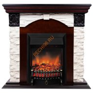 Электрокамин Dublin LUX AO с очагом Fobos Lux BL RC