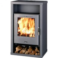 Стальная печь-камин Thorma HORBY серая Стальная печь-камин Thorma HORBY серая