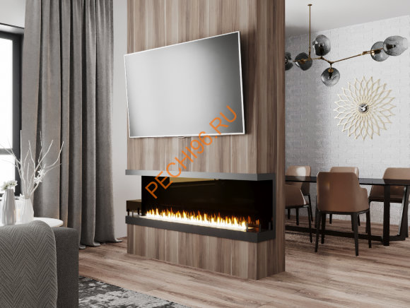 Биокамин Русский огонь Честер Фронт 1500 встраиваемый