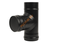 Тройник 90 гр Везувий BLACK (AISI 430/0,8мм) d 150 Тройник 90 гр Везувий BLACK (AISI 430/0,8мм) d 150