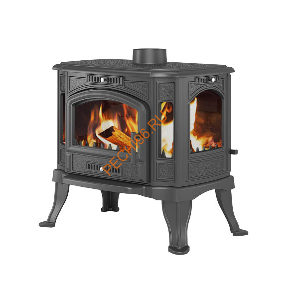 Печь-камин Везувий KZ-14Р, Антрацит Печь-камин Везувий KZ-14Р, Антрацит