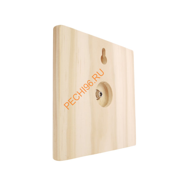 Термометр EVEREST квадратный, сосна (TG-37)