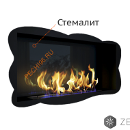 Стемалит для биокамина ZeFire STANDART 1100 угловой