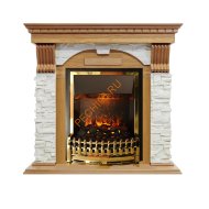 Электрокамин Dimplex Dublin с очагом Atherton дуб/ сланец белый Электрокамин Dimplex Dublin с очагом Atherton дуб/ сланец белый