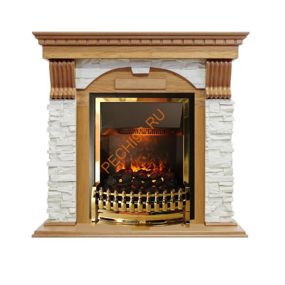 Электрокамин Dimplex Dublin с очагом Atherton дуб/ сланец белый Электрокамин Dimplex Dublin с очагом Atherton дуб/ сланец белый