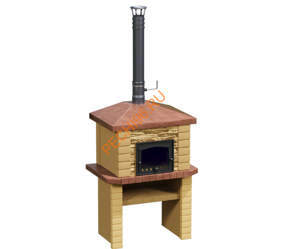 Русская печь Крестьянка Классик