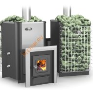 Печь банная Ермак-Элит 20-С с сеткой