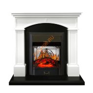 Электрокамин Royal Flame Langford белый с очагом Majestic FX M Электрокамин Royal Flame Langford белый с очагом Majestic FX M