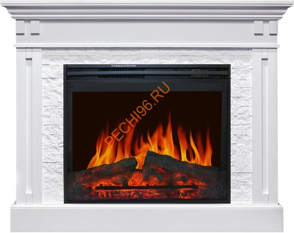 Электрокамин Royal Flame Cambridge белый с очагом Jupiter FX New