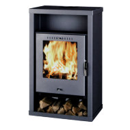 Стальная печь-камин Thorma HORBY черная Стальная печь-камин Thorma HORBY черная