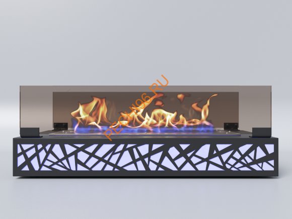 Биокамин Русский огонь Марс настольный LED черный Биокамин Русский огонь Марс настольный LED черный