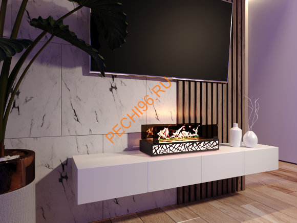 Биокамин Русский огонь Марс настольный LED черный Биокамин Русский огонь Марс настольный LED черный