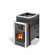 Печь банная Радуга ПБ-21 с т/о, со стеклом, сталь 8 мм