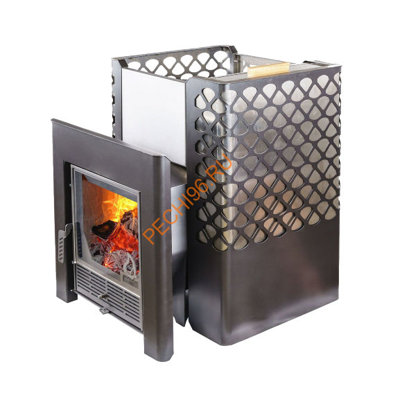 Печь банная Варвара Грация 12 с баком 45 л, сталь 6 мм Печь банная Варвара Грация 12 с баком 45 л, сталь 6 мм