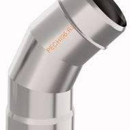 Отвод на 135 градусов УМК  нержавейка АISI 439 d 120 мм