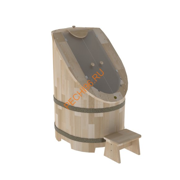 Фитобочка BentWood кедровая со стеклом сращённая Фитобочка BentWood кедровая со стеклом сращённая