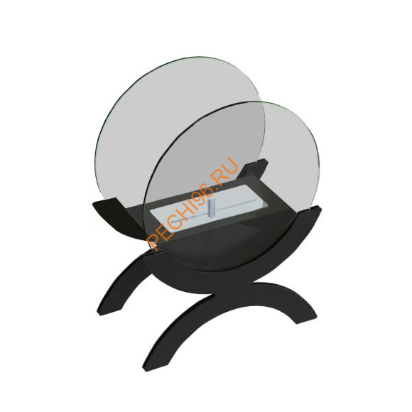 Биокамин Аурис mini Black, тонированное стекло Биокамин Аурис mini Black, тонированное стекло