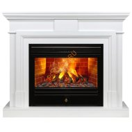 Электрокамин RealFlame Marco 26 WT с очагом 3D Novara Электрокамин RealFlame Marco 26 WT с очагом 3D Novara