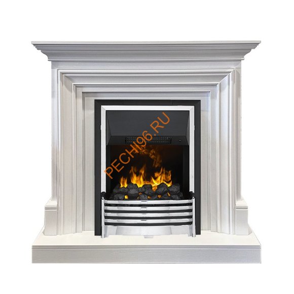 Электрокамин Dimplex Bradford с очагом Flagstaff белый Электрокамин Dimplex Bradford с очагом Flagstaff белый