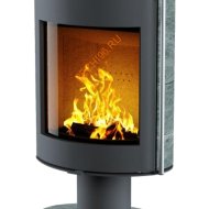 Печь-камин АСТОВ OVAL 600 Талькомагнезит, основание ноги, крышка