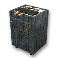 Электрическая паротермальная печь ФутуРус 2.0 12 кВт, Пироксенит черный