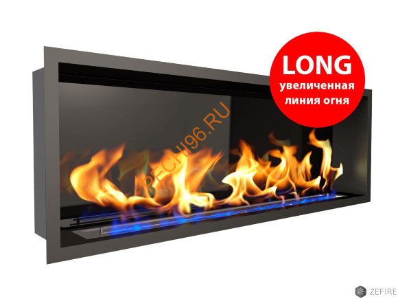 Биокамин ZeFire FLAGMAN 1000 Long со стемалитом