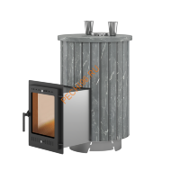 Печь банная Эверест Steam Master 30 INOX, Ламель Талькохлорит, S-20 Печь банная Эверест Steam Master 30 INOX, Ламель Талькохлорит, S-20