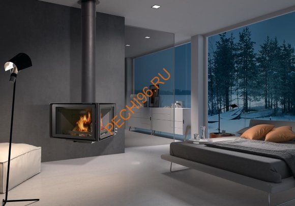 Камин ROCAL Vertex фронтальный стальной