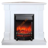 Электрокамин RealFlame ANDREA Corner с очагом Fobos Lux BL Электрокамин RealFlame ANDREA Corner с очагом Fobos Lux BL
