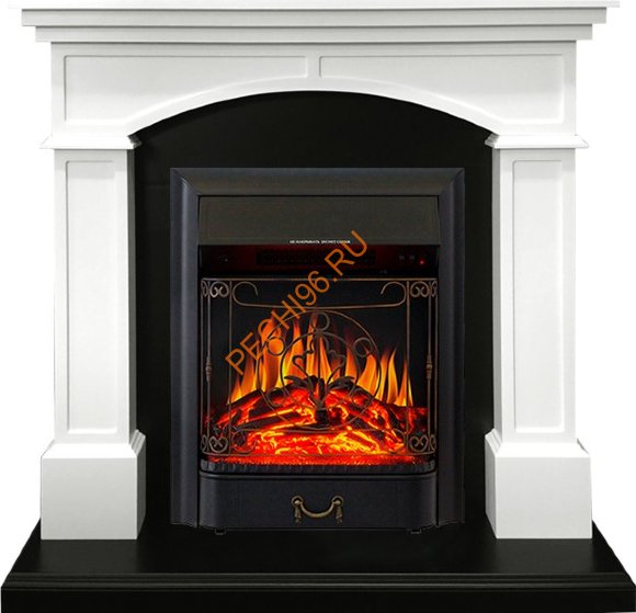 Электрокамин Royal Flame Langford белый с очагом Majestic FX