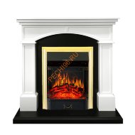 Электрокамин Royal Flame Langford белый с очагом Majestic FX Электрокамин Royal Flame Langford белый с очагом Majestic FX
