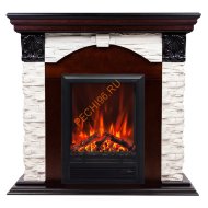 Электрокамин RealFlame Dublin LUX АО с очагом Eugene