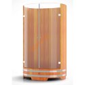 Купель для бани BentWood угловая из дуба Премиум, 1,19х1,19 м