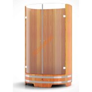 Душевая кабина с дверцами BentWood из лиственницы Душевая кабина с дверцами BentWood из лиственницы