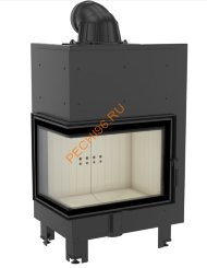 Каминная топка Kratki MBZ/L/BS/SG, 13 кВт, гнутое стекло Каминная топка Kratki MBZ/L/BS/SG, 13 кВт, гнутое стекло