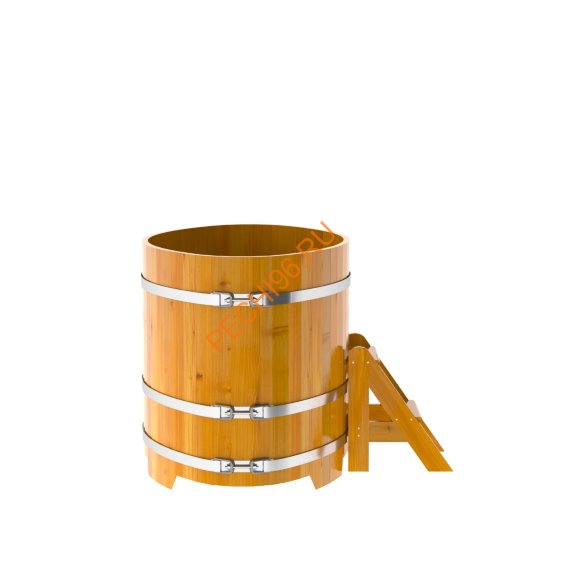 Купель для бани BentWood овальная из лиственницы Рустик, 0,92х1,66 м Купель для бани BentWood овальная из лиственницы Рустик, 0,92х1,66 м