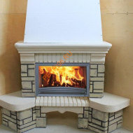 Облицовка для камина ЛК ГРАНД угловая