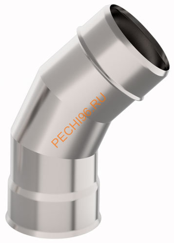 Отвод на 135 градусов УМК  нержавейка АISI 439 d 130 мм Отвод на 135 градусов УМК  нержавейка АISI 439 d 130 мм