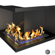 Биокамин ZeFire STANDART для угловой стены 700