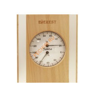 Термогигрометр EVEREST со вставками, кедр (TG-12)