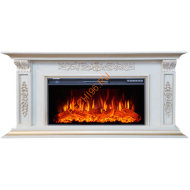 Электрокамин InterFlame Маргарита с очагом FREESPACE 40 LED FX QZ Электрокамин InterFlame Маргарита с очагом FREESPACE 40 LED FX QZ