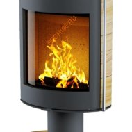 Печь-камин АСТОВ OVAL 600 Песчаник, основание ноги, крышка