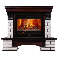 Электрокамин RealFlame Country Rock 26 с очагом 3D Novara 26