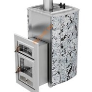 Печь банная Чародейка Русский пар Серпентинит Премиум