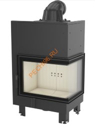 Каминная топка Kratki MBZ/P/BS/SG, 13 кВт, гнутое стекло Каминная топка Kratki MBZ/P/BS/SG, 13 кВт, гнутое стекло