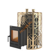 Печь банная Эверест Steam Master GALAXY 30 (320) чугун, в сетке GOLD Печь банная Эверест Steam Master GALAXY 30 (320) чугун, в сетке GOLD