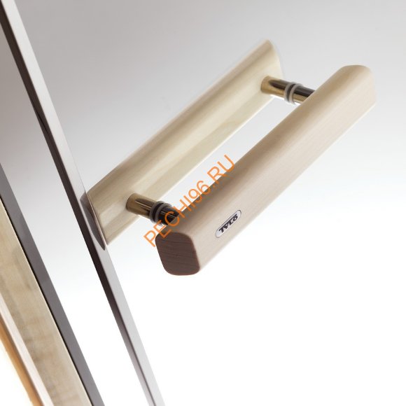 Дверь стеклянная Tylo DGL 8x19 «прозрачная» коробка осина Дверь стеклянная Tylo DGL 8x19 «прозрачная» коробка осина