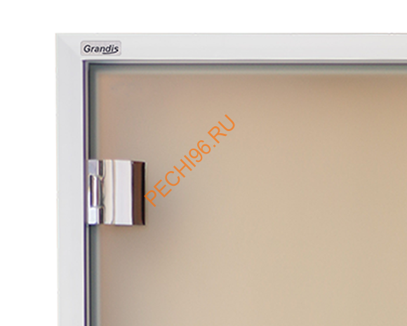 Двери стеклянные двустворчатые Grandis GS 15х20-M-Н-Si Двери стеклянные двустворчатые Grandis GS 15х20-M-Н-Si