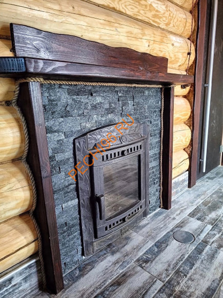 Печь банная Атмосфера XL ПРО ламели Пироксенит наборный