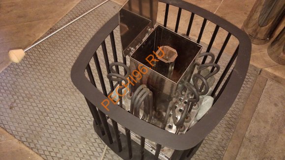 Электрическая печь Премьера Руса с закрытой каменкой 12 кВт Электрическая печь Премьера Руса с закрытой каменкой 12 кВт